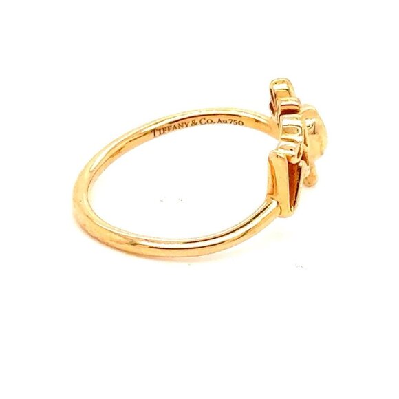 T&Co. 18k Rose Gold Paloma Picasso Loving Heart Ring - Picture 7 of 9